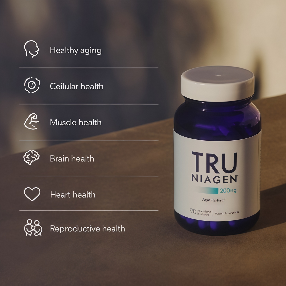 Tru Niagen® 300mg | A Focused Approach to Daily NAD+ Support